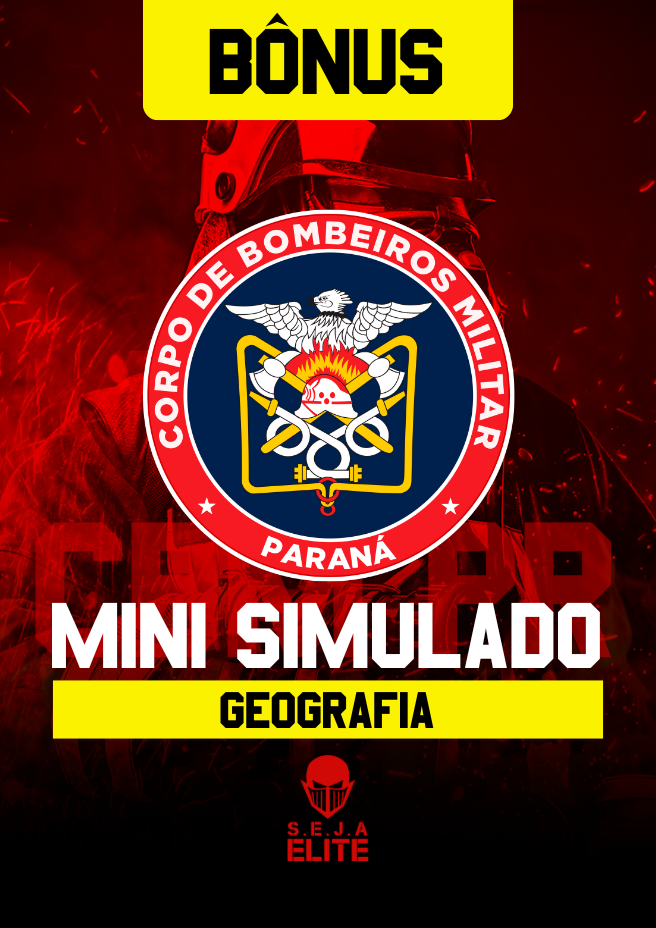 MINI SIMULADO CBM PR GEOGRAFIA
